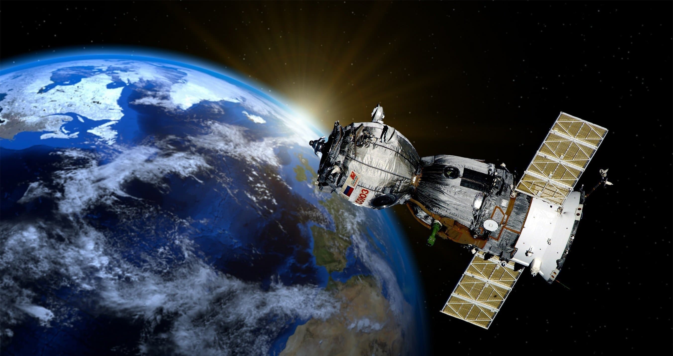 Satellite in Space