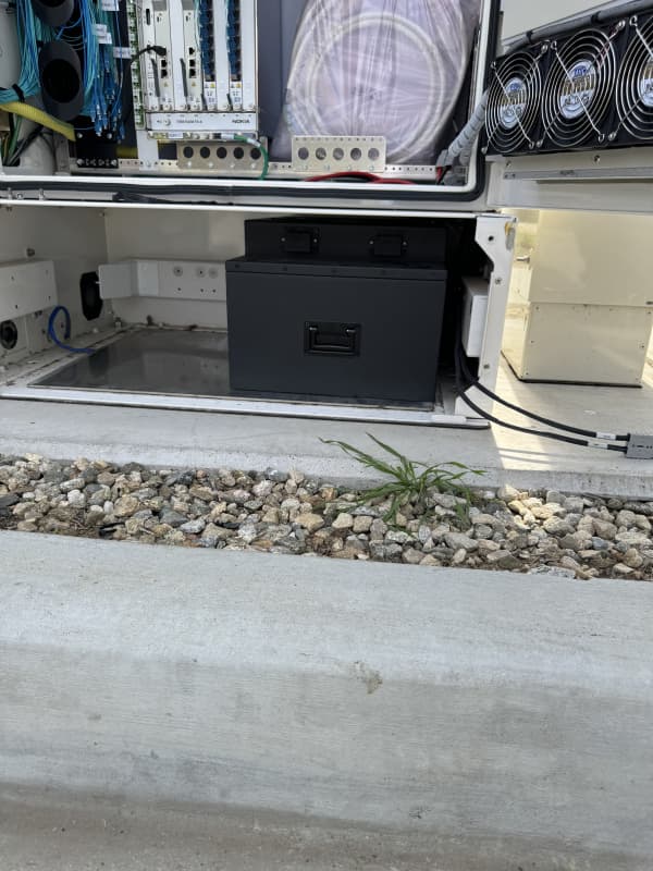 CXN48150 streetside cabinet installation